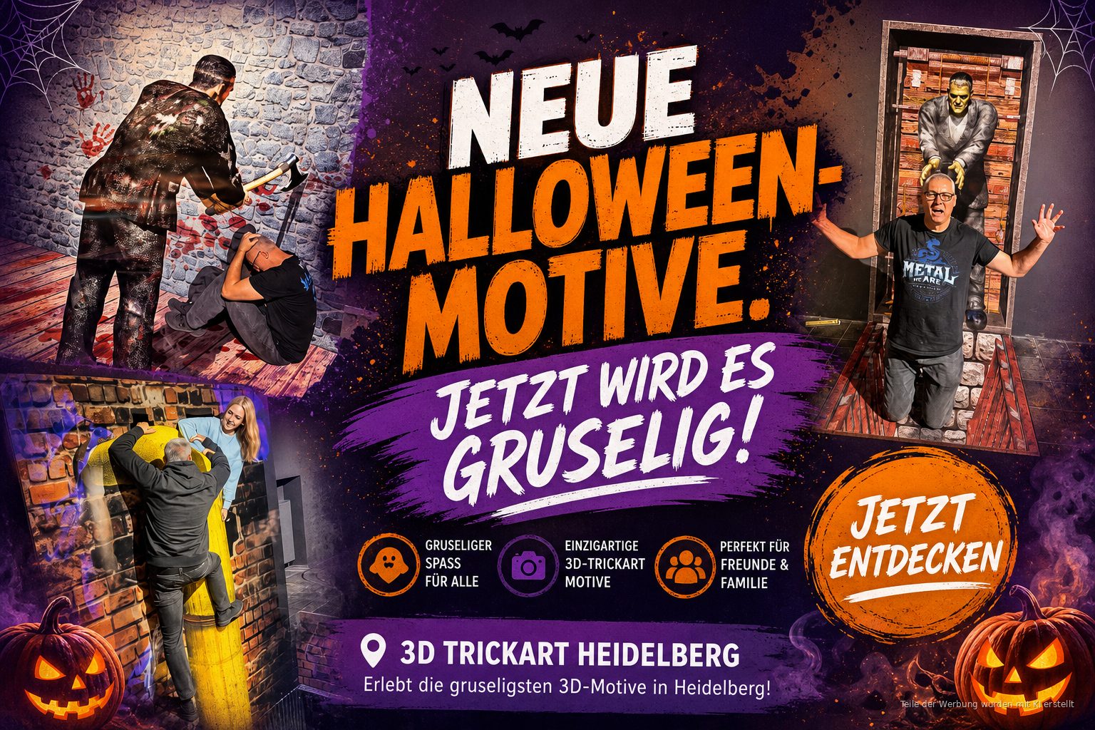 Neue Halloween-Motive. Jetzt wird es gruselig!